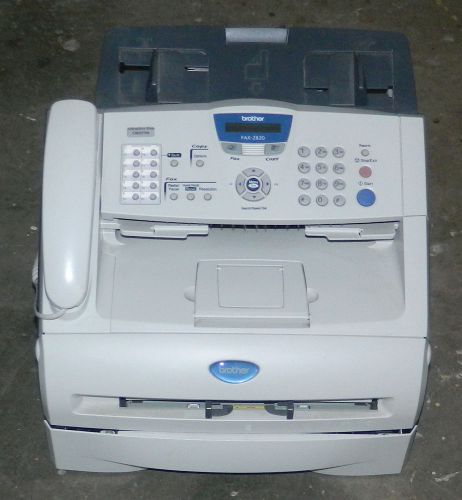 Brother Fax 2820 USB Plain Paper Fax Machine Copier Printer - 3-in-1