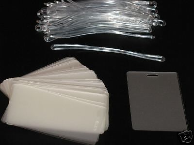 Laminating  laminator pouches travel luggage tags &amp; loops for sale