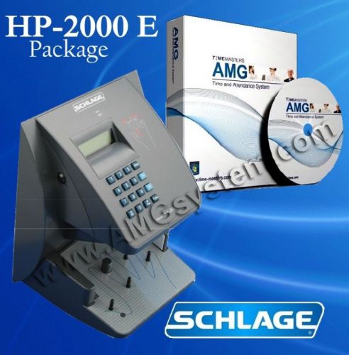 Schlage handpunch hp-2000-e with ethernet | amg software package for sale