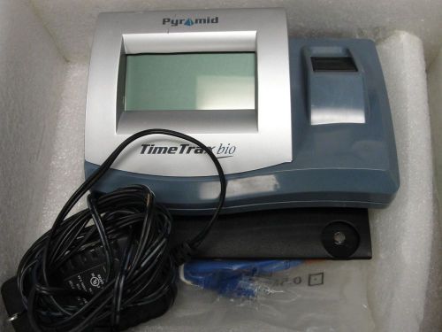 Pyramid Technologies Time Trax Bio  USB Time and Attendance System Used!