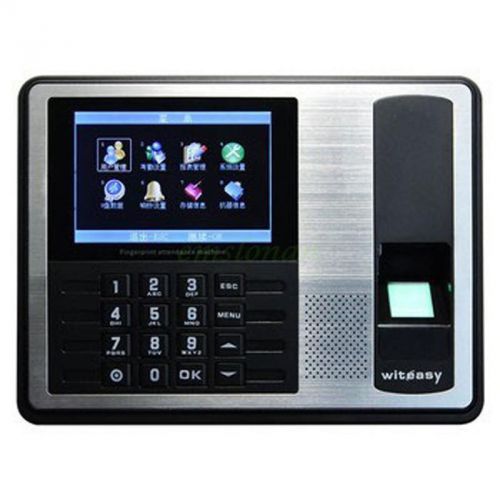 Biometric Fingerprint Time Attendance Machine Employee Payroll Salary TCP/ IP US