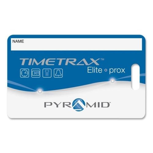 Pyramid Timetrax Prox Time Card Badges - 15/Pack