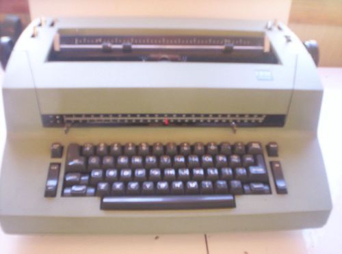 IBM Correcting Selectric II (2)  - 60&#039;s Vintage Rare Army Olive - Mint Condition