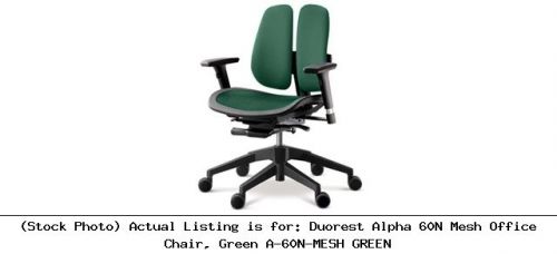Duorest alpha 60n mesh office chair, green a-60n-mesh green for sale