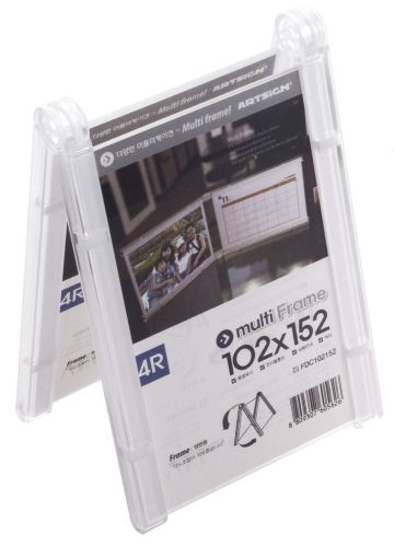 Double Sided Multi Frame Clear 102*152 1EA, Tracking number offered