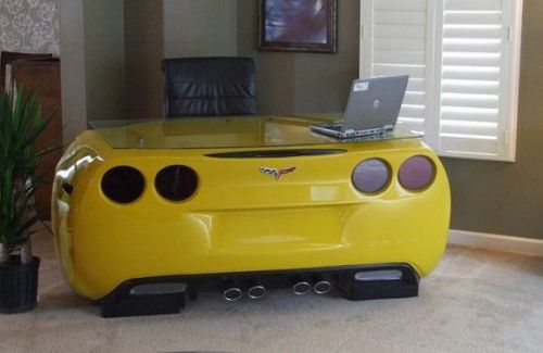 custom car office desk  based on orders only! corvette c6