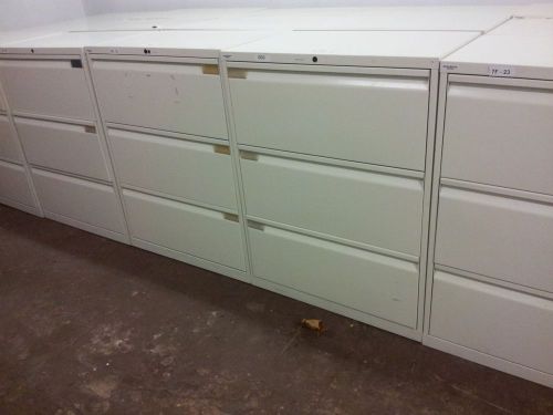 FILE CABINET LATERAL KNOLL 3 DRAWER 30&#034;