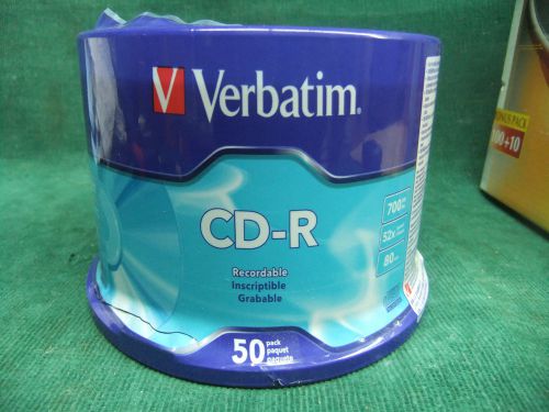 Lot of 50 CD-R Verbatin and 75 PNY CDRs- BRAND NEW