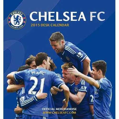 Chelsea football official 2015 desk easel calendar calender desktop easal cfc for sale