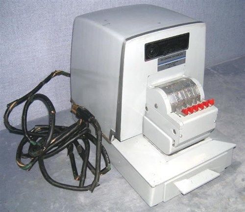 Cummings Business Machines Check Date Punch Model 300