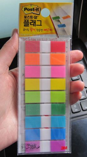 3M Post-it Flag 683-9Kn bookmark point Sticky note Index tap plastic paper