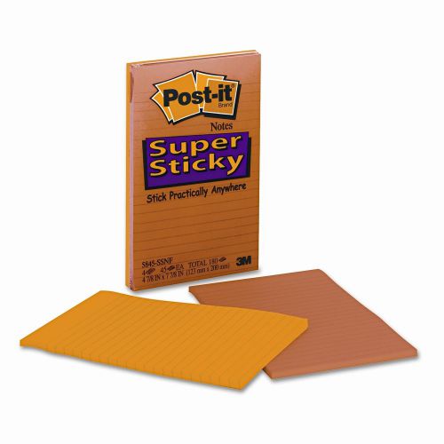 Post-it® Super Sticky Note Pad, 4 Pack