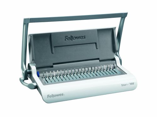 NEW Fellowes Star 150 Manual Comb Binding Machine Binder Office up to 150 sheets