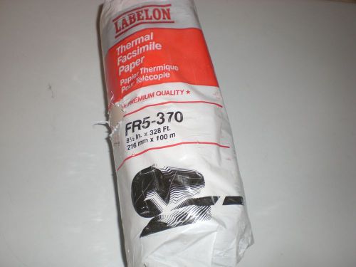 Labelon FR5-370 Thermal Fax Facsimile Size 8 1/2 X 328 Feet New In Package