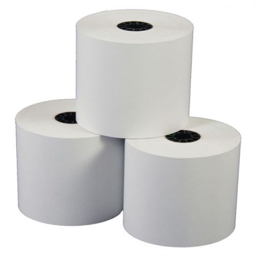 9 New 3 1/8&#034; x 230 ft (80 mm x 70 m) White Store Receipt Thermal Paper Rolls POS