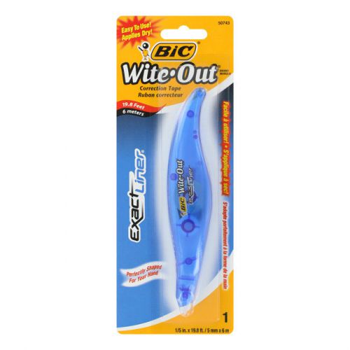 BIC Wite-Out Exact Liner Correction Tape Pen, 1/5&#034; x 236&#034;, EA - BICWOELP11