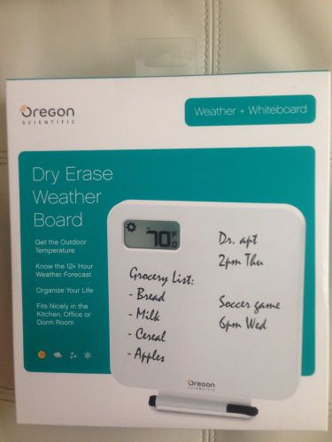 Dry Erase Weather Board