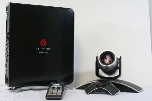 Polycom HDX 7000-720 MP Complete HD System One Year Warranty and Tech Support