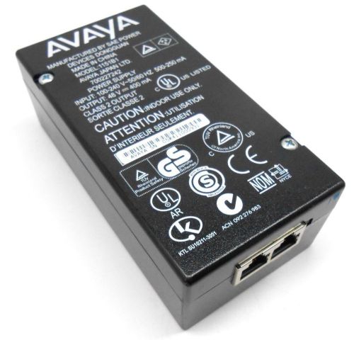 AVAYA 1151B1 Power Supply Adapters PoE Injector VoIP Phone Adapter
