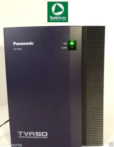PANASONIC KX-TVA50 VOICE PROCESSING SYSTEM W/ V2E1AA 2AP CARD T3-D12