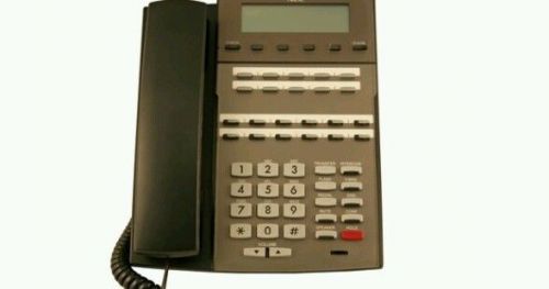 NEC DSX 22-Button Display Telephone with Speakerphone, Black