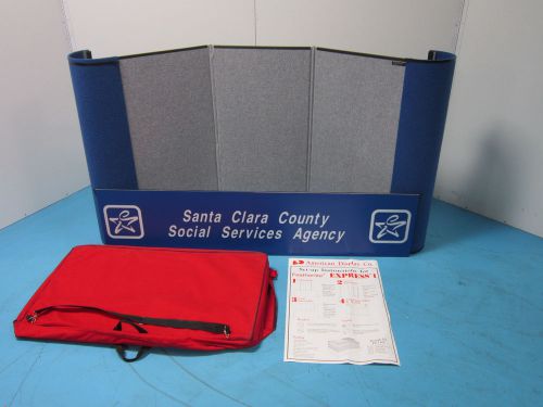 Featherlite Express 1 Exhibit Model EX 140C Trade Show Booth with Travel Case