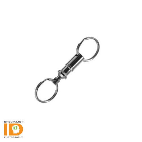 Key-Bak #500 Quick Release Pull-Apart Key Chain Ring