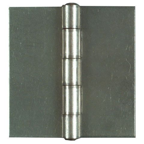 4&#034; Plain Steel Non-Removable Pin Welding Surface Hinge (1 Piece)