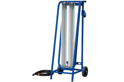 Ep 5600k 120-277vac- paint spray booth - led light on dolly cart w/wheels - 4 ft for sale