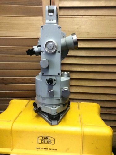 CARL ZEISS TH43 THEODOLITE TRANSIT FOR SURVEYING AND CONSTRUCTION