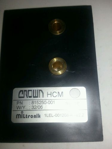 Crown electric palet jack hydraulic control