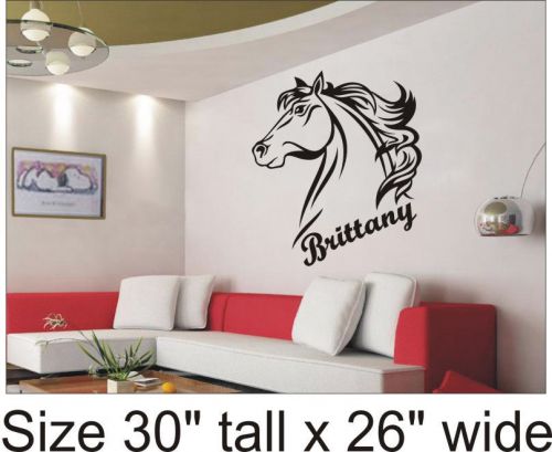 Brittany Horse Bedroom Drawing Room Vinyl Sticker Decal Decor F A C - 1170