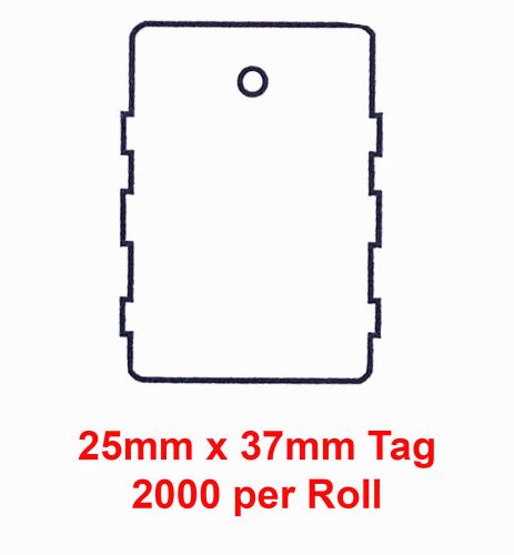 Cardboard apparel swing tags 25 x 38mm. 70536 for sale