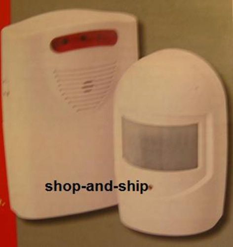 BUSINESS STORE ENTRANCE ENTRY ALARM CHIME BELL W/ MOTION ACTIVATED EASY INSTALL