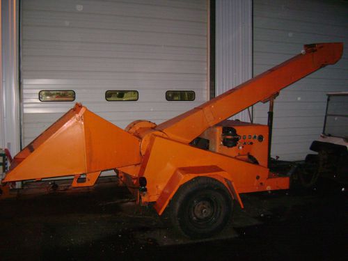 Asplundh commercial wood chipper 16&#034; ford industrial v8 large tree land clearing for sale