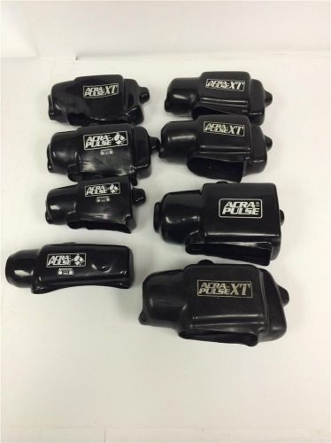 Acra-pulse xt 3/8&#034; 1/2&#034; 1/4&#034; drive impact wrench protective sleeve cover mix lot for sale