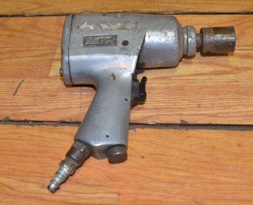 Blue-Point Model AT500 vintage 1/2&#034; air impact gun with 15/16 Snap-on socket