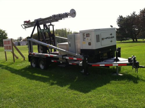 Mobile generator with trailer and 45&#039; mobile tower for sale