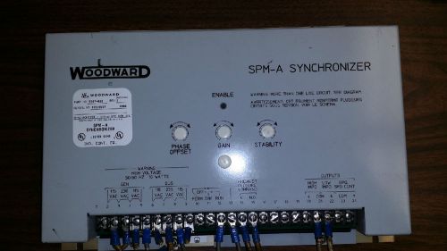 Woodward SPM A Synchronizer