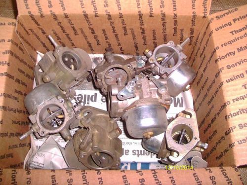7 used Carburetor s for: Military 2 cylinder gas engine 2A042; 5kw gas generator