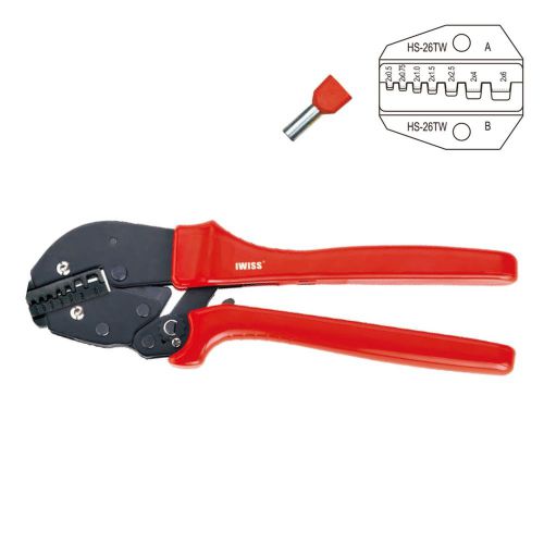 AP-26TW Crimping Tool AWG2*20-10For Insulated and Non-Insulated cable end-sleeve