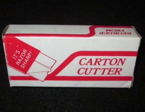 Compact utility retractable razors knife box carton cutters new 12 pcs #75650 for sale
