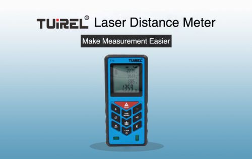 New Handheld Tuirel T70 Laser Distance Meter for 70m/229ft/2755in Range Finder