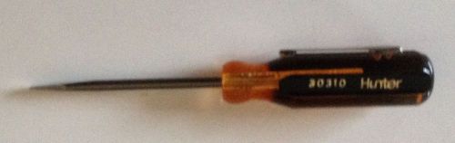 Hunter shirt pocket screwdriver #30310 2 in blade 4-1/4 total length 1/8 in tip