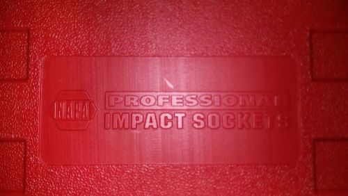Proto impact socket set in case for sale