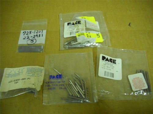 Nice Lot of New Pace Tips 1121-0322-001, 1121-0499-P5 1121-0215-P25 1121-0507-P5