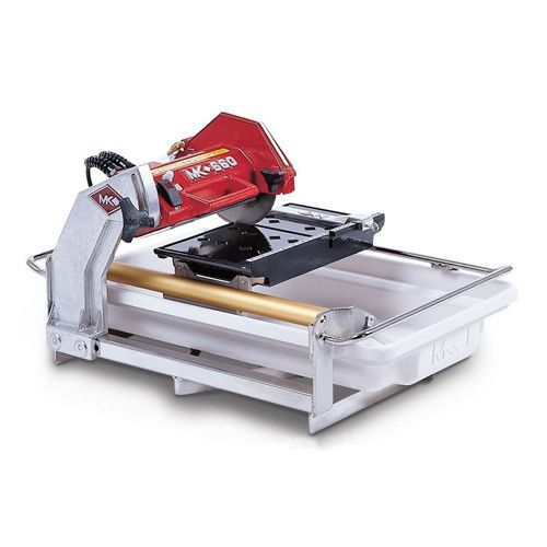 Mk diamond mk-660 0.75 hp 120 v 7&#034; blade capacity electric wet cutting tile saw for sale