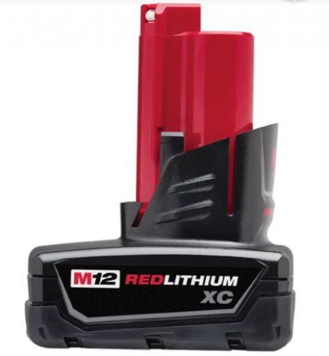 Milwaukee 12v m12 redlithium 4.0 ah xc battery pack 48-11-2440 new factory seal for sale