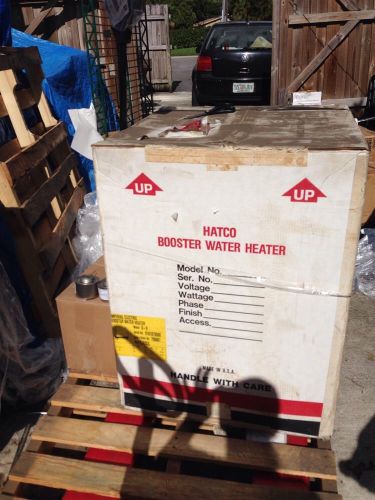 Hatco booster water heater s9 for sale