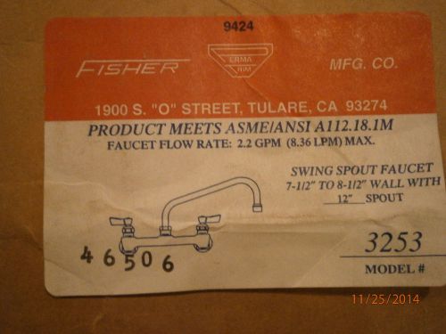 Fisher faucet model 3253